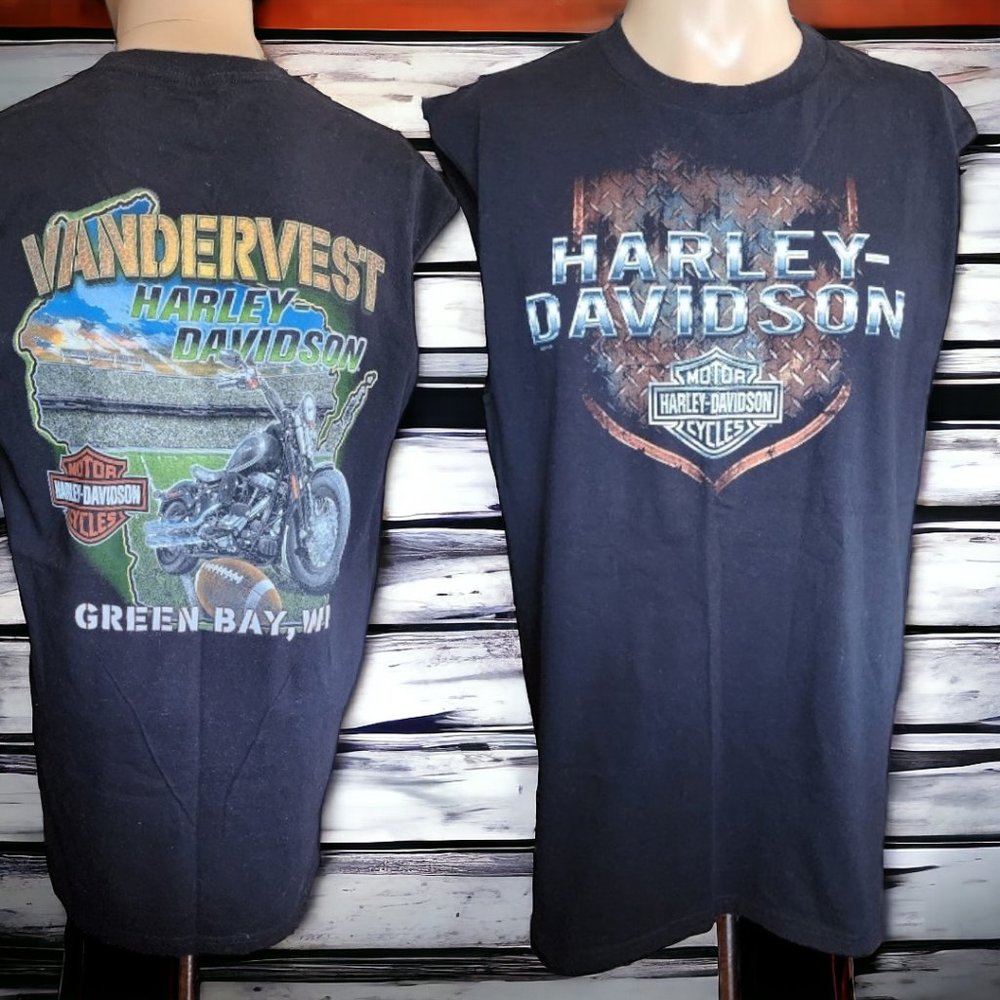 HARLEY DAVIDSON XL Tank Top Green Bay WI XL